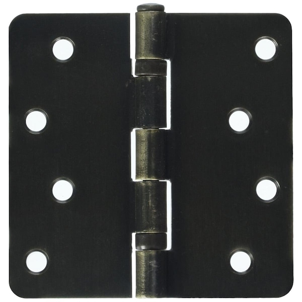 Patioplus 4 x 4 x 0.25 in. Radius Hinge Ball Bearings Steel, Antique Brass PA829762 - main